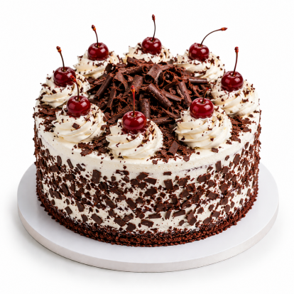 Classic Black Forest Cherry Cake