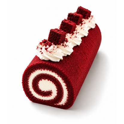 Classic Red Velvet Roll Delight