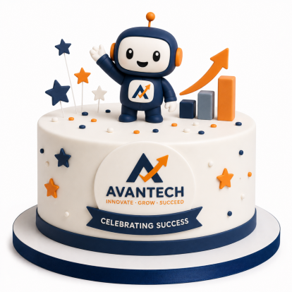Corporate Success Celebration Cake Design