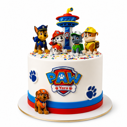 Paw Patrol Birthday Cake